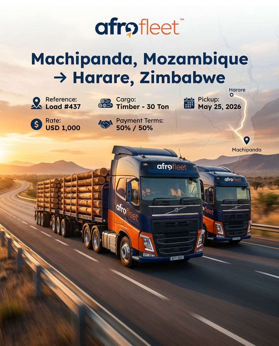 Poster for Timber from Machipanda, Mozambique to Harare, Zimbabwe