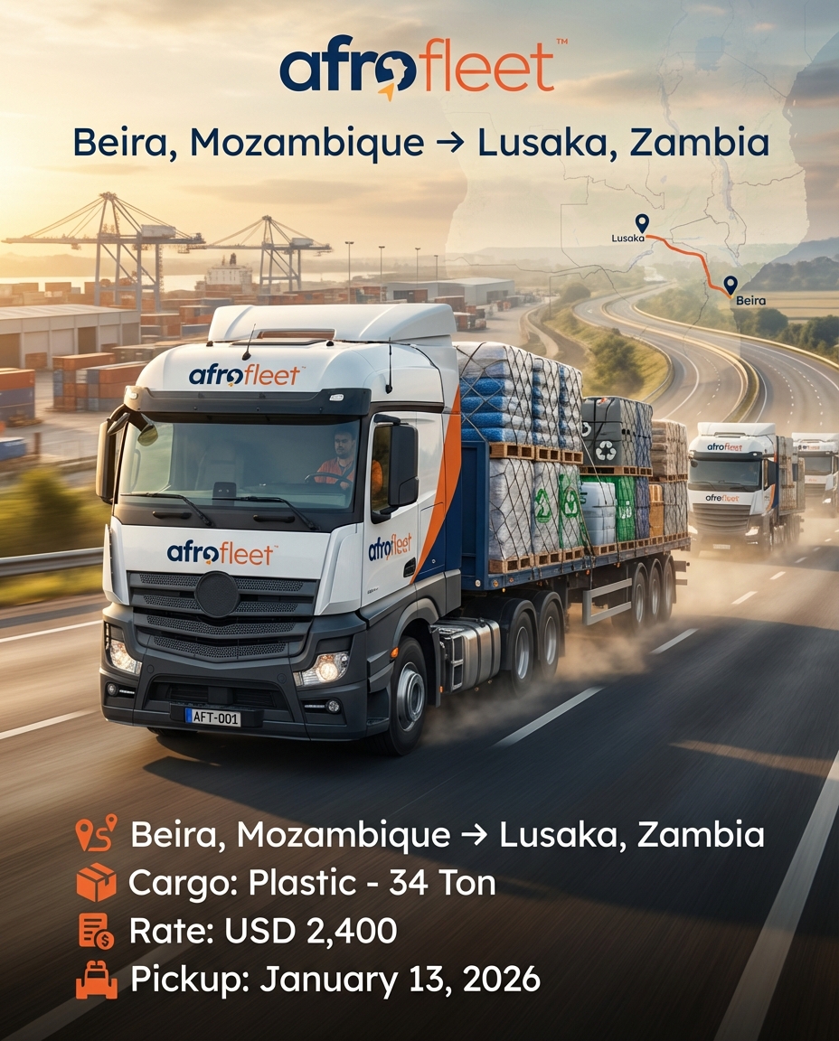 Poster for Plastic from Beira, Mozambique to Lusaka, Zambia