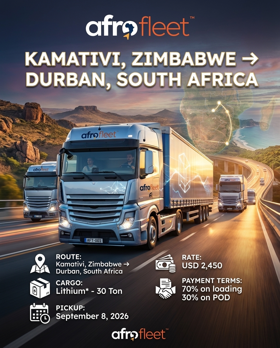 Poster for Lithium* from Kamativi, Zimbabwe to Durban, South Africa