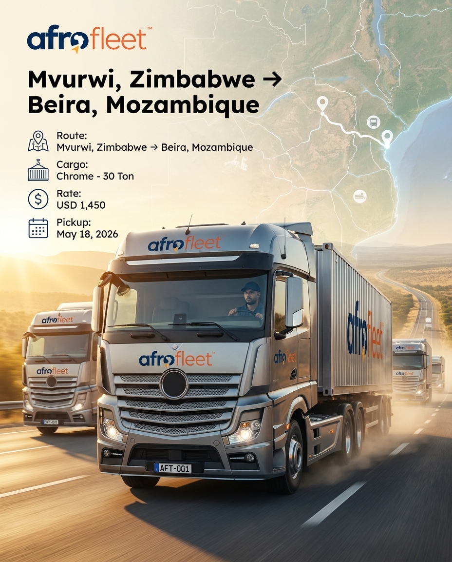 Poster for Chrome from Mvurwi, Zimbabwe to Beira, Mozambique