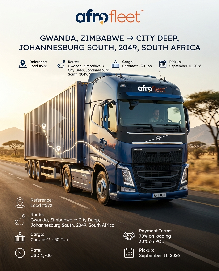 Poster for Chrome** from Gwanda, Zimbabwe to City Deep, Johannesburg South, 2049, South Africa